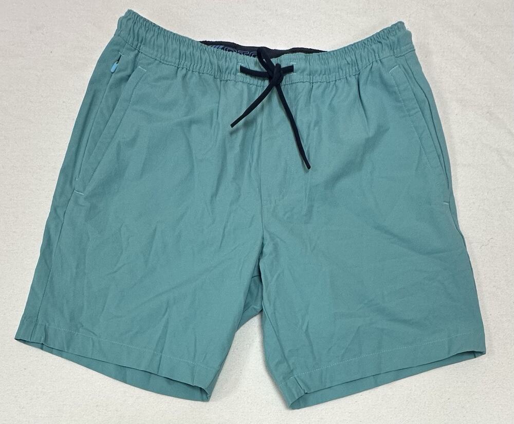 Vineyard Vines Men's Size XS Blue Green OTG On The Go Hybrid Shorts Swim Lined